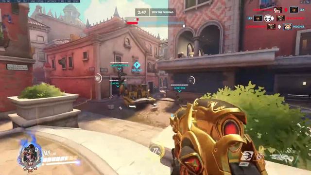 Overwatch Widowmaker Gameplay смотреть онлайн