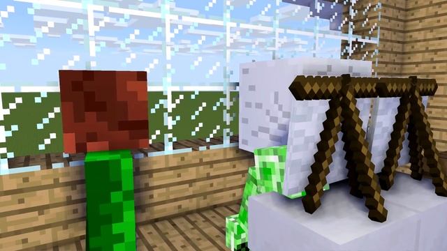 Monster School: DAY LOVE CHALLENGE Boys Vs Girl Valentines Day - Minecraft Animation смотреть онлайн
