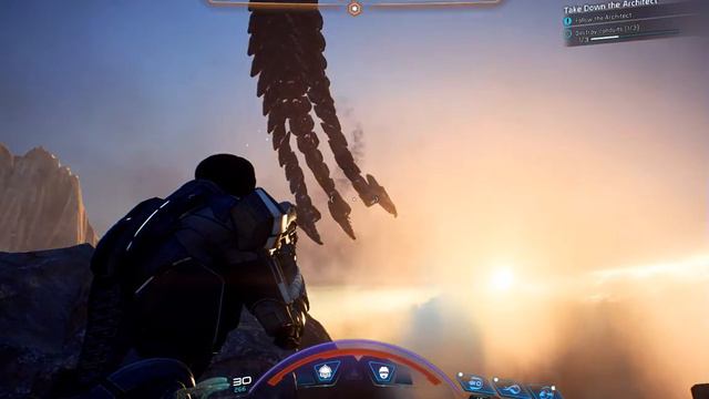 Mass Effect Andromeda Kadara Remnant Architect Remains Boss Fight - Old Skinner search for Bishop смотреть онлайн