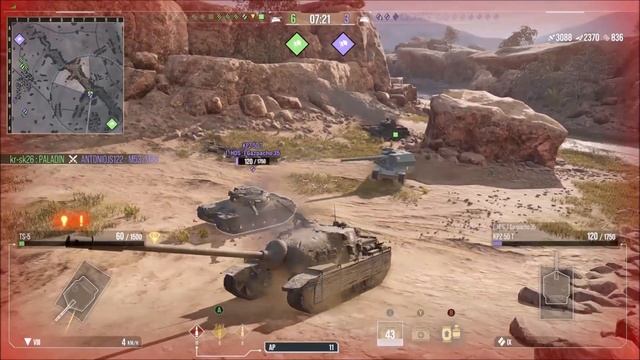 WOT Console II Meet the TS 5 - Day 1 Edition (Quadruple Battle) смотреть онлайн