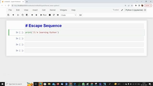 Mastering Python Basics: Understanding Escape Sequences смотреть онлайн