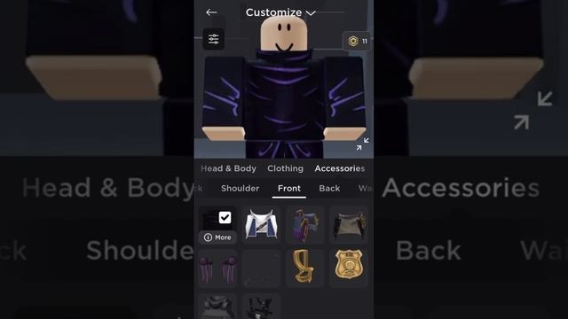Roblox: Gojo satoru avatar #jujutsukaisen #roblox #jjk #gojo #shorts смотреть онлайн