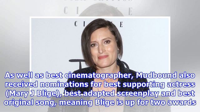 Rachel morrison is first female cinematographer nominated for an oscar смотреть онлайн