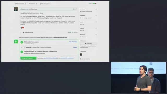 Building Interconnected Workflows - GitHub Satellite 2017 смотреть онлайн