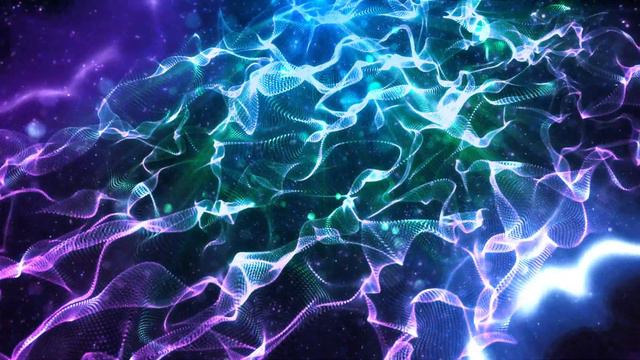 4K Colorful Wave in Space - Moving Background #AAVFX Relaxing Live Wallpaper смотреть онлайн