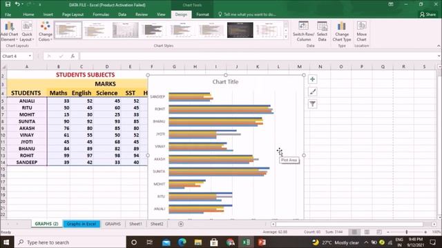 creating 2D and 3D Charts in Excel - 7 (Mr. Pradeep Negi, Economics-Lecturer) смотреть онлайн
