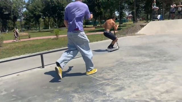 СТРИТ ДЖЕМ ОТ RIDEACTION / ТРЮКИ НА САМОКАТЕ