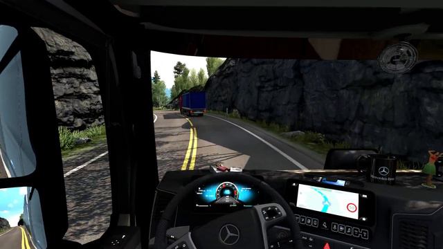 ETS2 | 1440p | Bergen To Lillehammer - Mercedes Actros 2019 (No Commentary) смотреть онлайн