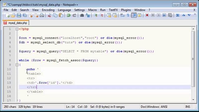 PHP Tutorial : MySQL (Part 2) смотреть онлайн