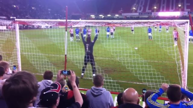 Ched Evans Penalty Sheffield United Vs Chesterfield