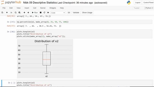 Notebook 9: Descriptive Statistics смотреть онлайн