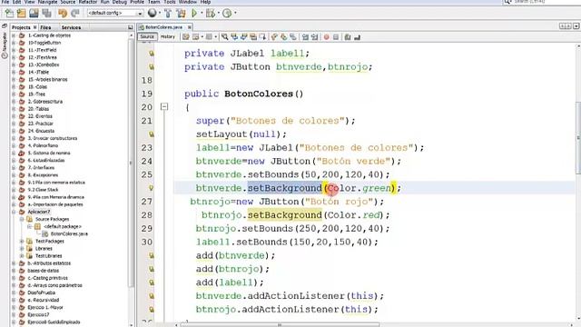 7.- Ejercicio #7 interfaz gráfica.- Asignar evento a dos botones (Puro código). смотреть онлайн