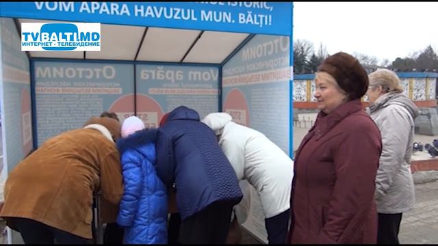 Сбор подписей горожан в поддержку городского фонтана Бельц смотреть онлайн