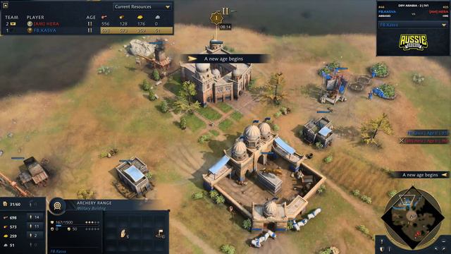 Age of Empires 4 - FULL BASE Walls & Forward Siege смотреть онлайн