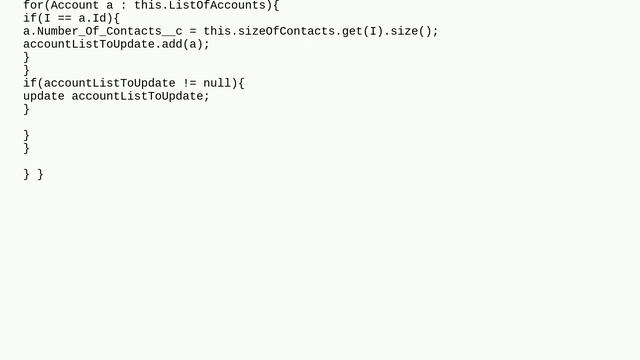 I am getting null pointer exception on line 12 ( accIds.add(a.Id);)even though there are records .. смотреть онлайн