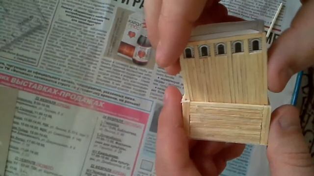 ГАРДАРИКА!  Конструктор из спичек. Полный обзор и сборка до конца.