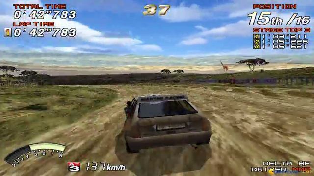 Sega Rally 2 Championship gameplay (PC Game, 1999) смотреть онлайн