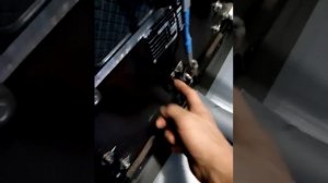 Страховка мотора Тохатсу  9,8 на транце лодки ПВХ.