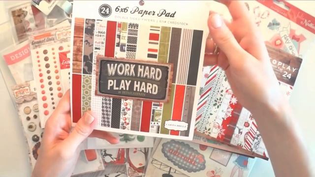 Дизайнерская посылка от SCRAPBUMAZHKA - Скрапбукинг обзор / Aida Handmade смотреть онлайн