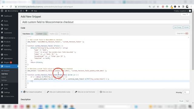 How to add a custom field to the WooCommerce checkout page смотреть онлайн