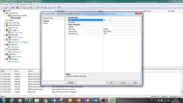 KepserverEX a Excel con DDE смотреть онлайн
