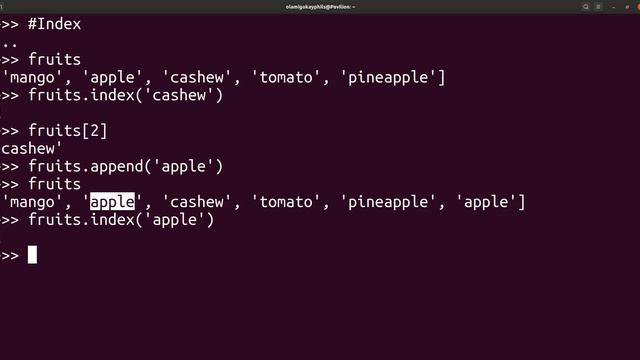 List, List Methods & List Comprehensions смотреть онлайн