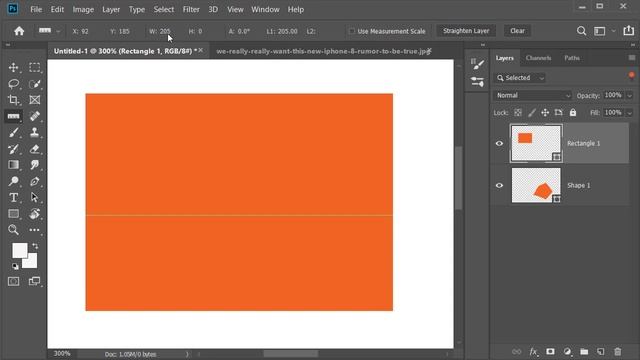 How to use Ruler Tool Photoshop // Ruler Tool Photoshop смотреть онлайн