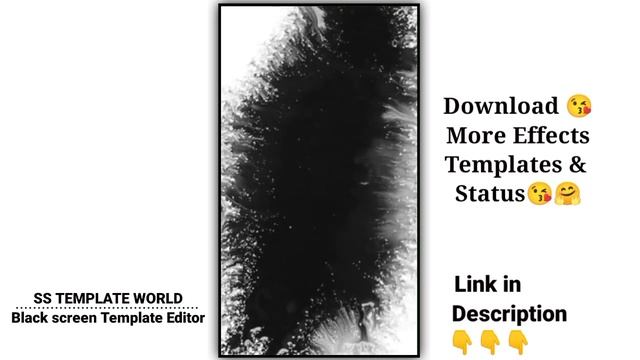Ink Splash Black Screen Template Video ll Black Screen Template Video смотреть онлайн
