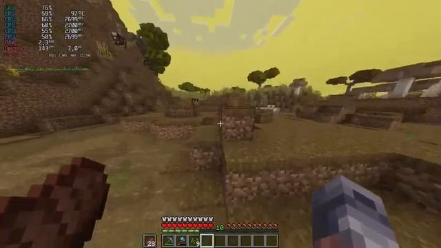 Minecraft Benchmark | Server test | Celeron N5100 | 4GB RAM смотреть онлайн