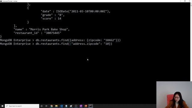 MongoDB - Query and Object смотреть онлайн