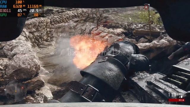 Benchmark AMD A10 9700 with GTX 970 - Battlefield 1 (Ultra) смотреть онлайн