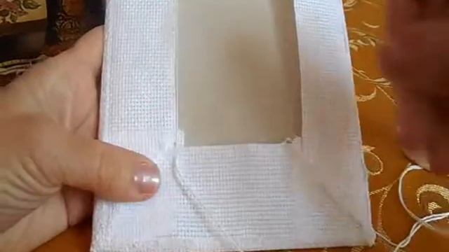 Как оформить вышивку в раму? Мастер-класс для начинающих. смотреть онлайн