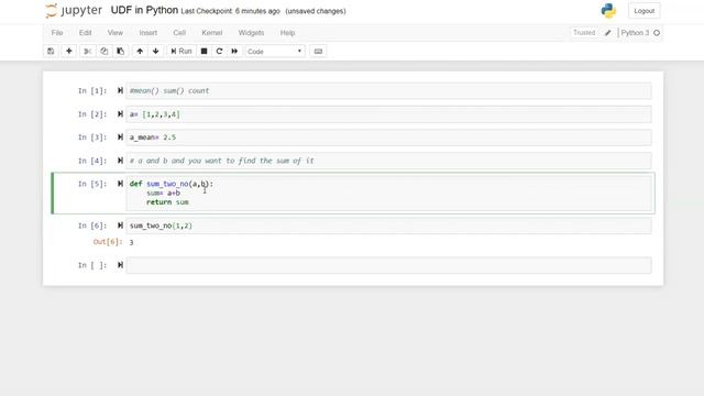 User Defined Function In Python [Python Programming Tutorial] смотреть онлайн