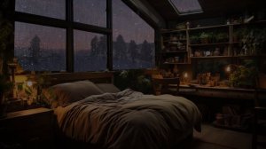 Звуки дождя для расслабления, сосредоточения внимания и глубокого сна | Белый шум природы | 8 часов