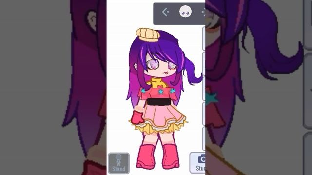 Making Ai Hoshino in gacha club (late) смотреть онлайн