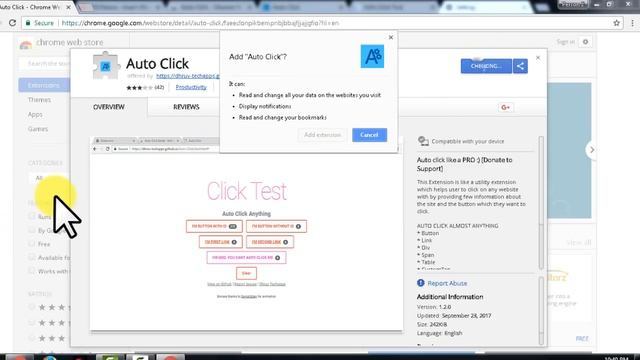 How To Use Autoclicker Extensions On Chrome & Auto Click at Multiple Chrome Set up смотреть онлайн