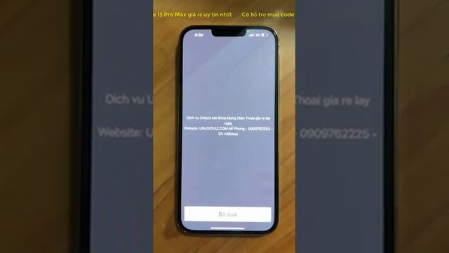 Unlock iPhone 13 Pro Max ''SIM không được hỗ trợ'' thành công 100% смотреть онлайн
