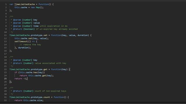 Cache With Time Limit - Leetcode 2622 - JavaScript 30-Day Challenge смотреть онлайн
