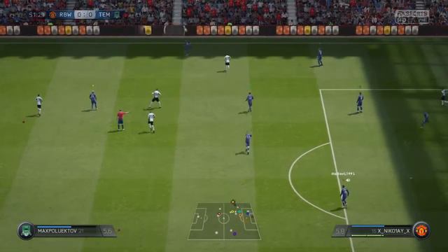 FIFA 15 Клубы профи VK League PS4 28й Тур RAINBOW SC vs FC TEMA смотреть онлайн