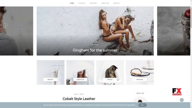 Rima - Personal Blog WordPress Theme Aleksandr Laz смотреть онлайн