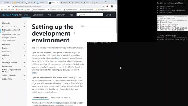 Deploy React Native mobile client for Rosetta Salt password manager смотреть онлайн