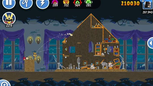 Angry Birds Friends-Halloween Tournament {Week-180} All Levels {1-6} High Score Strategy смотреть онлайн