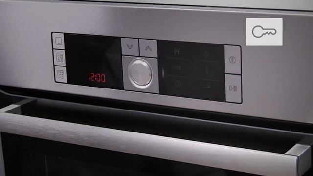 How do I activate and deactivate the oven child lock? смотреть онлайн