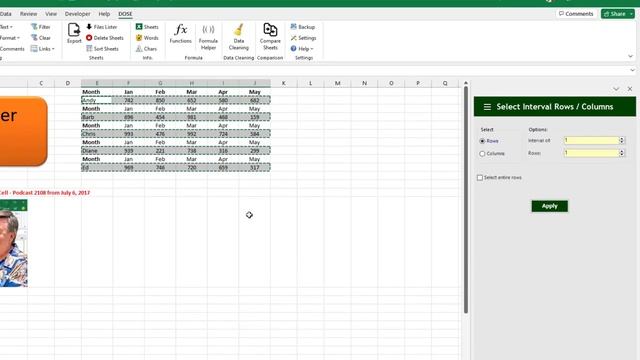 Excel Select Every Other Row In Excel - Episode 2508J смотреть онлайн