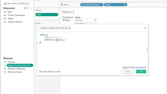 How to replace NULL or missing data with zeros or existing data using the ZN function in Tableau смотреть онлайн