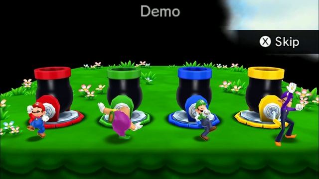 Mario Party Island Tour - Minigames: Luigi vs Mario vs Wario vs Waluigi смотреть онлайн
