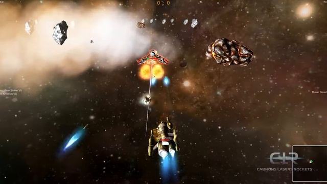 CLR: Cannons Lasers Rockets. Production Gameplay. смотреть онлайн