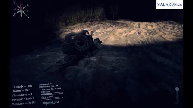 Мод грузовика КРАЗ 255 для SpinTires 2014 смотреть онлайн