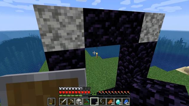 How To Make a Nether Portal In Minecraft [Obsidian, Flint and Steel & Crafting Recipe] смотреть онлайн