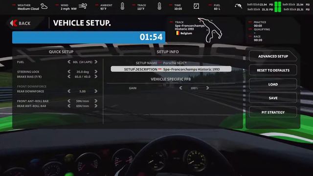 RaceDepartment AMS 2 Club | Group C @ Spa 1993 (VR Rift S) смотреть онлайн